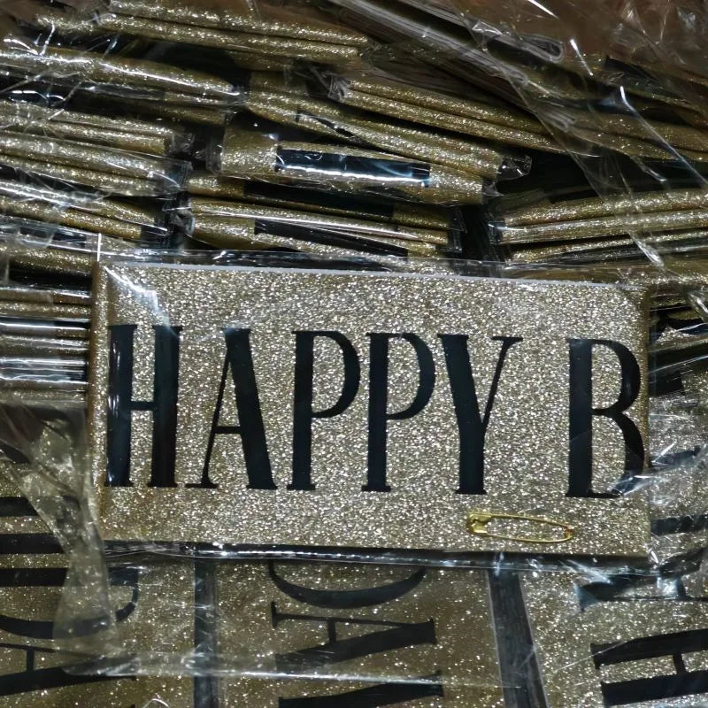 Birthday Girl Sash Glitter Holographic Birthday Sash For Women Birthday Party Decorations