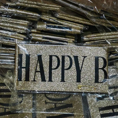 Birthday Girl Sash Glitter Holographic Birthday Sash For Women Birthday Party Decorations